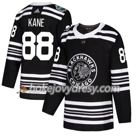 Pánské Hokejový Dres Chicago Blackhawks Patrick Kane 88 2019 Winter Classic Adidas Černá Authentic